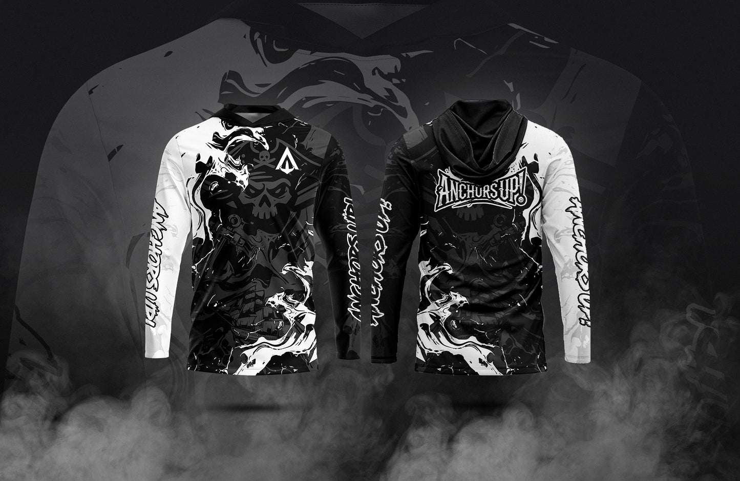 Anchors Up! Pirate UPF Hoodie
