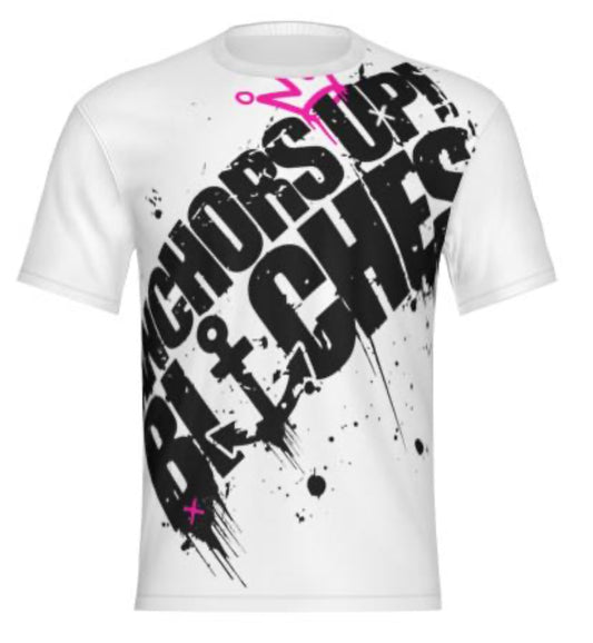 Short Sleeve UPF Anchors Up Bitches!