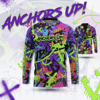 Anchors Up! Splash UPF Hoodie