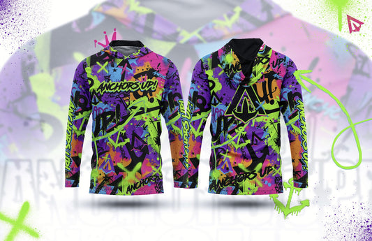Anchors Up! Splash UPF Hoodie